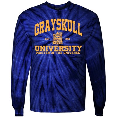 Grayskull University Master Of The Universe Tie-Dye Long Sleeve Shirt