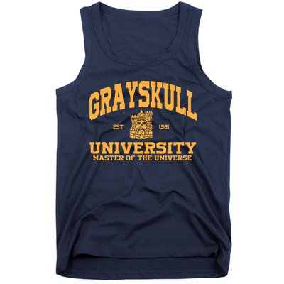 Grayskull University Master Of The Universe Tank Top