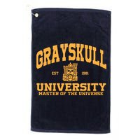 Grayskull University Master Of The Universe Golf Towel