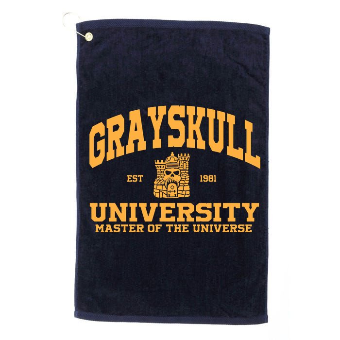 Grayskull University Master Of The Universe Golf Towel
