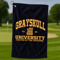 Grayskull University Master Of The Universe Golf Towel