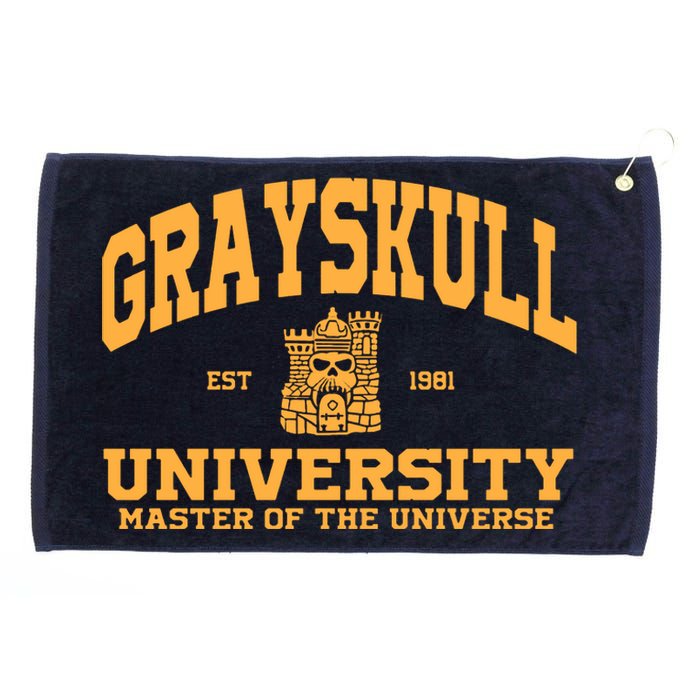 Grayskull University Master Of The Universe Grommeted Golf Towel