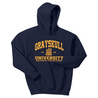 Grayskull University Master Of The Universe Kids Hoodie