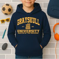 Grayskull University Master Of The Universe Kids Hoodie