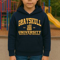 Grayskull University Master Of The Universe Kids Hoodie
