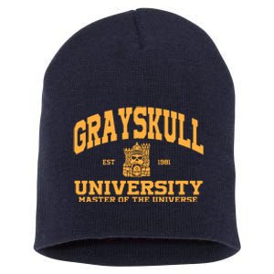 Grayskull University Master Of The Universe Short Acrylic Beanie