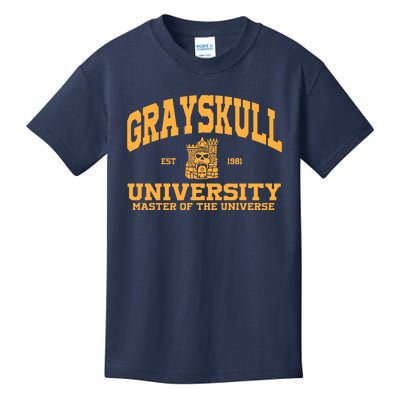 Grayskull University Master Of The Universe Kids T-Shirt