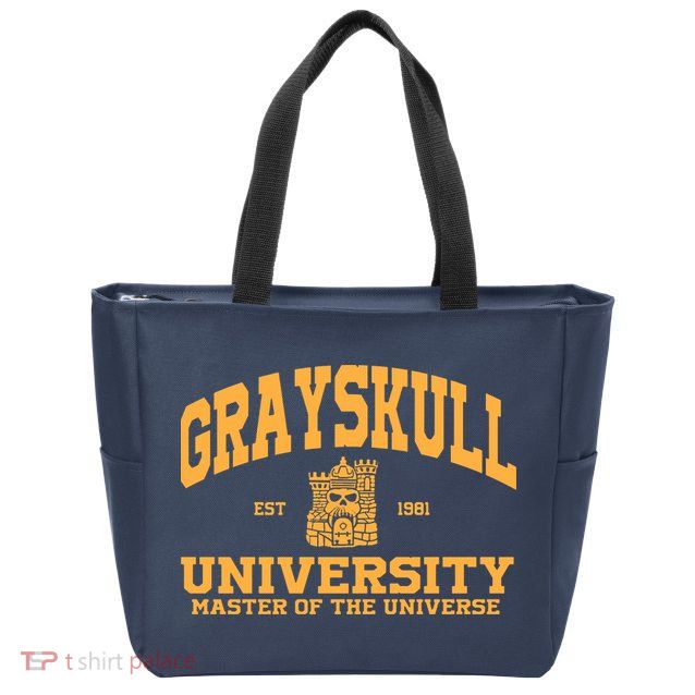 Grayskull University Master Of The Universe Zip Tote Bag