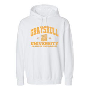 Grayskull University Master Of The Universe Garment-Dyed Fleece Hoodie