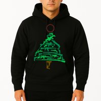 Gun Christmas Tree Hoodie