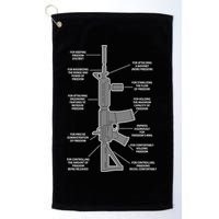 Gun For keeping Freedom Discreet Golf Towel