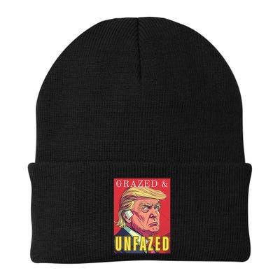 Grazed & Unfazed Not Dazed Trump 2024 Beanie