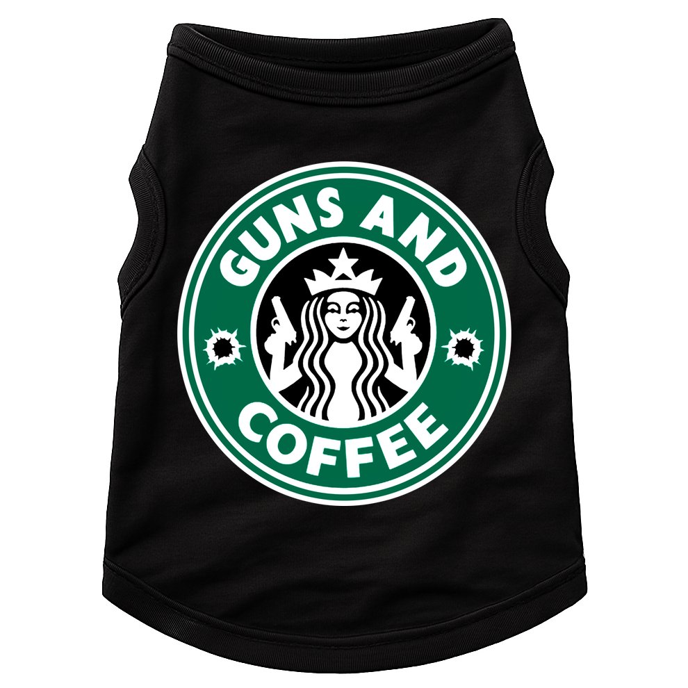 Guns And Coffee Doggie Tank