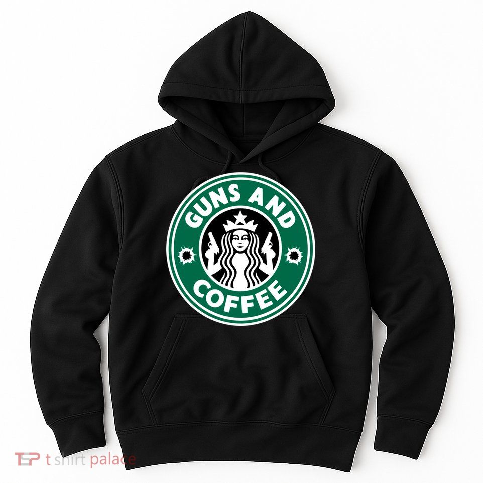 Guns And Coffee Hoodie