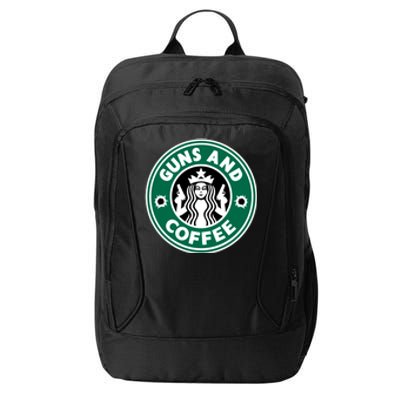 Guns And Coffee City Backpack