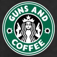 Guns And Coffee Adult Drive Performance Visor