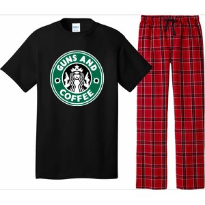 Guns And Coffee Pajama Set