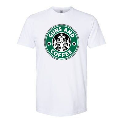 Guns And Coffee Softstyle® CVC T-Shirt