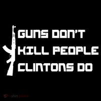 Guns Don't Kill People Clintons Do Sweatshirt