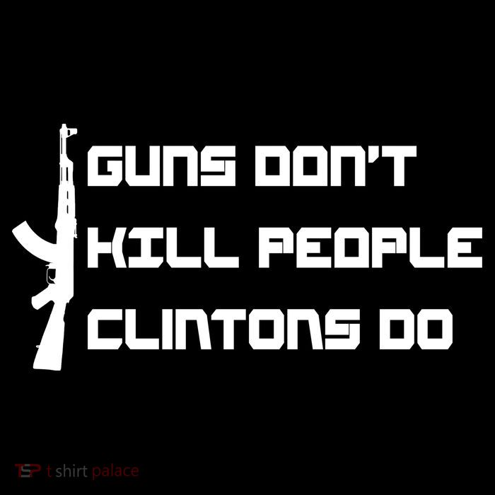 Guns Don't Kill People Clintons Do Short Acrylic Beanie
