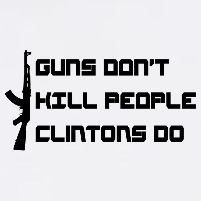 Guns Don't Kill People Clintons Do Garment-Dyed Sweatshirt