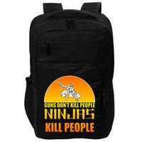 Guns Don't Kill People Grandmas With handsome Grandsons Do Impact Tech Backpack