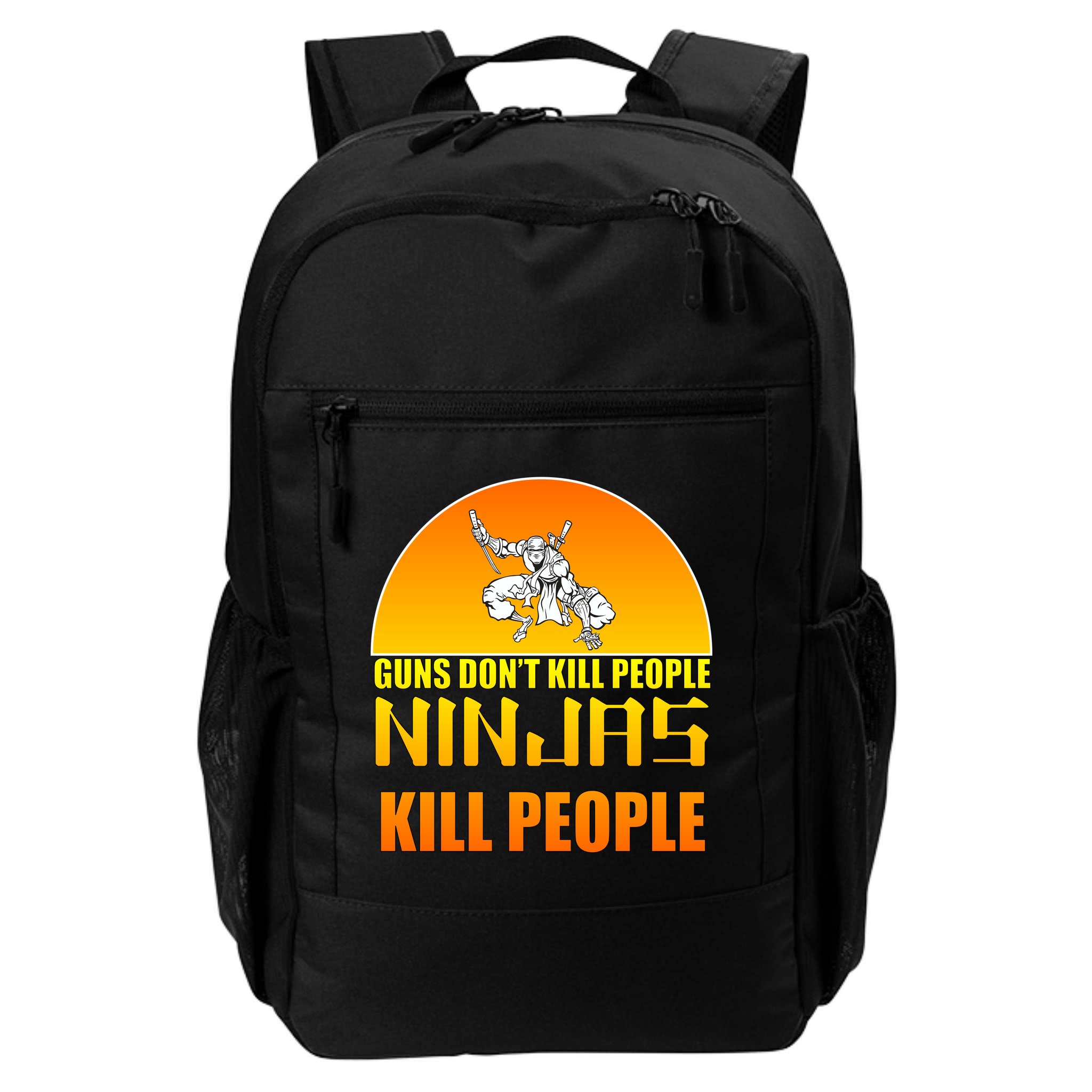 Guns Don't Kill People Grandmas With handsome Grandsons Do Backpack