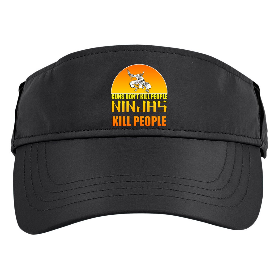 Guns Don't Kill People Grandmas With handsome Grandsons Do Adult Drive Performance Visor