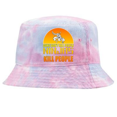 Guns Don't Kill People Grandmas With handsome Grandsons Do Tie-Dyed Bucket Hat