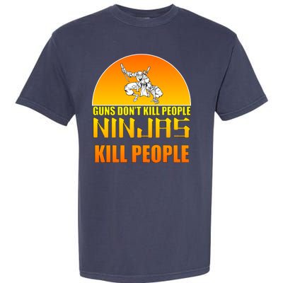 Guns Don't Kill People Grandmas With handsome Grandsons Do Garment-Dyed Heavyweight T-Shirt