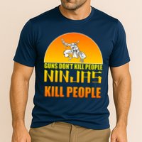 Guns Don't Kill People Grandmas With handsome Grandsons Do Cooling Performance Crew T-Shirt
