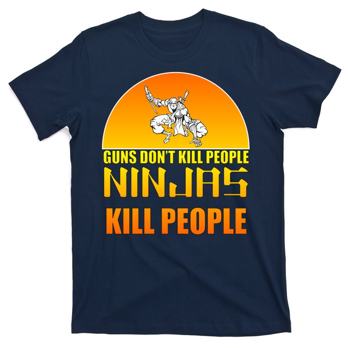 Guns Don't Kill People Grandmas With handsome Grandsons Do T-Shirt