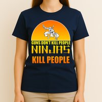 Guns Don't Kill People Grandmas With handsome Grandsons Do T-Shirt