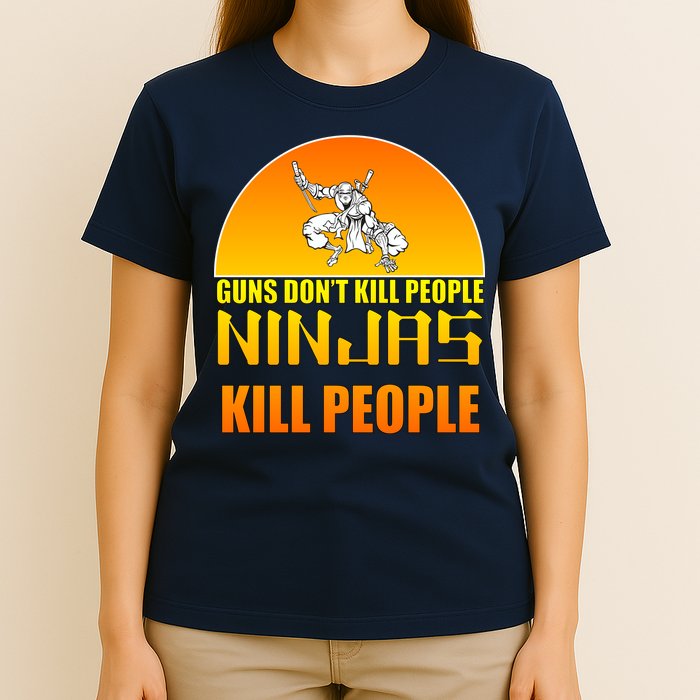 Guns Don't Kill People Grandmas With handsome Grandsons Do T-Shirt