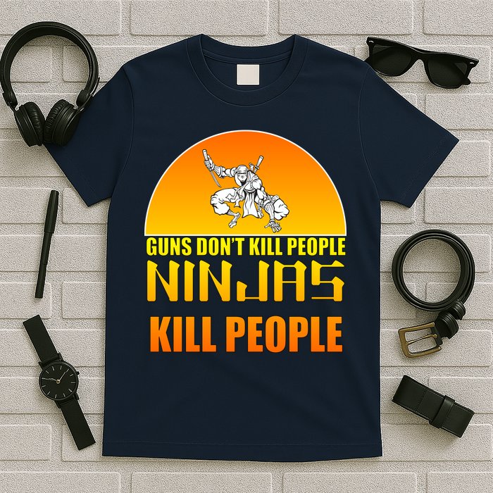 Guns Don't Kill People Grandmas With handsome Grandsons Do T-Shirt