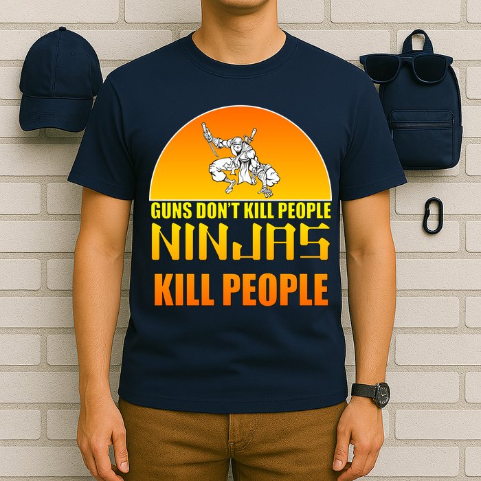 Guns Don't Kill People Grandmas With handsome Grandsons Do T-Shirt