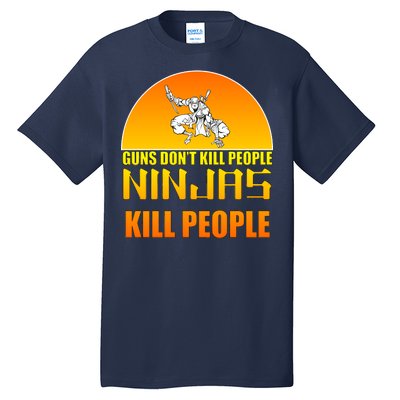 Guns Don't Kill People Grandmas With handsome Grandsons Do Tall T-Shirt