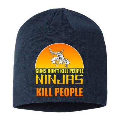 Guns Don't Kill People Grandmas With handsome Grandsons Do Sustainable Beanie