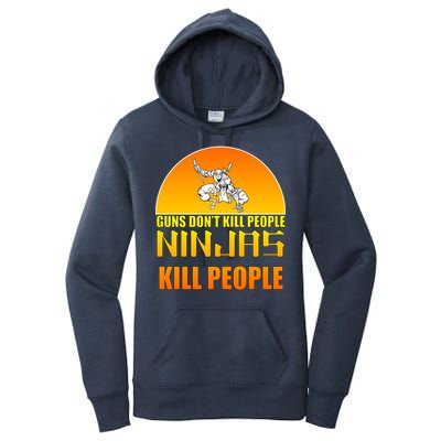 Guns Don't Kill People Grandmas With handsome Grandsons Do Women's Pullover Hoodie