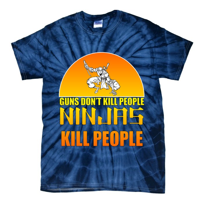 Guns Don't Kill People Grandmas With handsome Grandsons Do Tie-Dye T-Shirt