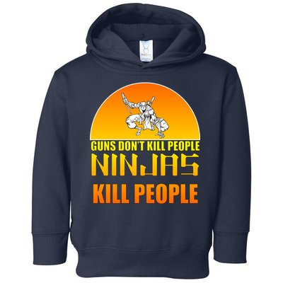 Guns Don't Kill People Grandmas With handsome Grandsons Do Toddler Hoodie