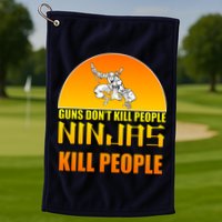 Guns Don't Kill People Grandmas With handsome Grandsons Do Golf Towel
