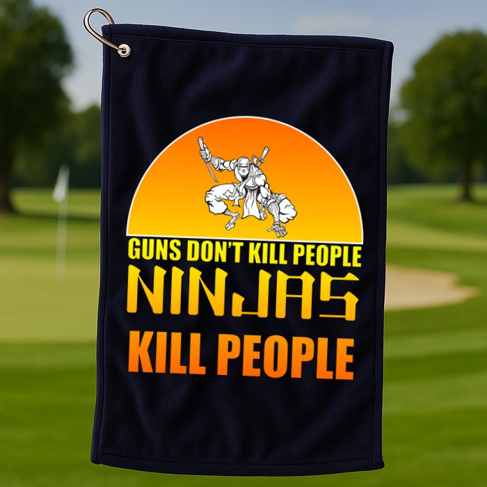 Guns Don't Kill People Grandmas With handsome Grandsons Do Golf Towel