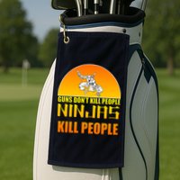 Guns Don't Kill People Grandmas With handsome Grandsons Do Golf Towel