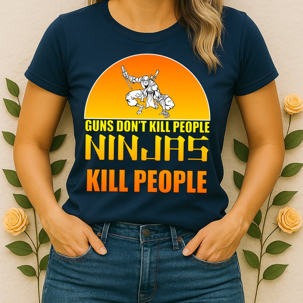 Guns Don't Kill People Grandmas With handsome Grandsons Do Womens T-Shirt
