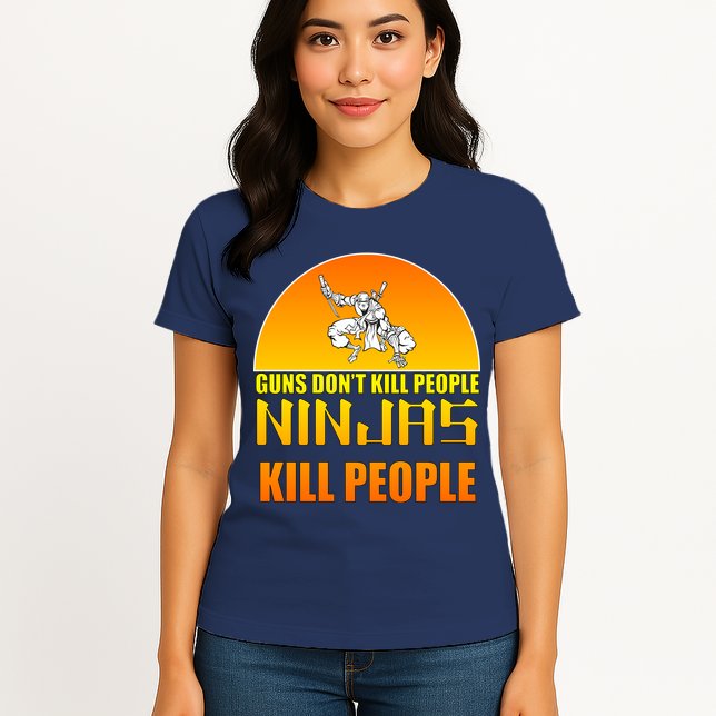 Guns Don't Kill People Grandmas With handsome Grandsons Do Womens T-Shirt