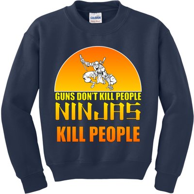 Guns Don't Kill People Grandmas With handsome Grandsons Do Kids Sweatshirt