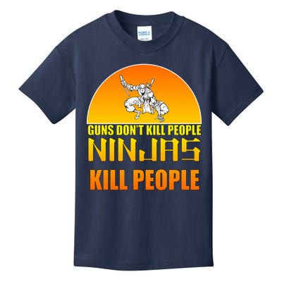 Guns Don't Kill People Grandmas With handsome Grandsons Do Kids T-Shirt