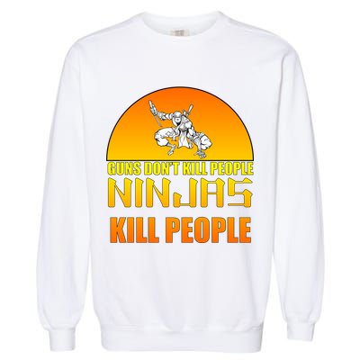 Guns Don't Kill People Grandmas With handsome Grandsons Do Garment-Dyed Sweatshirt