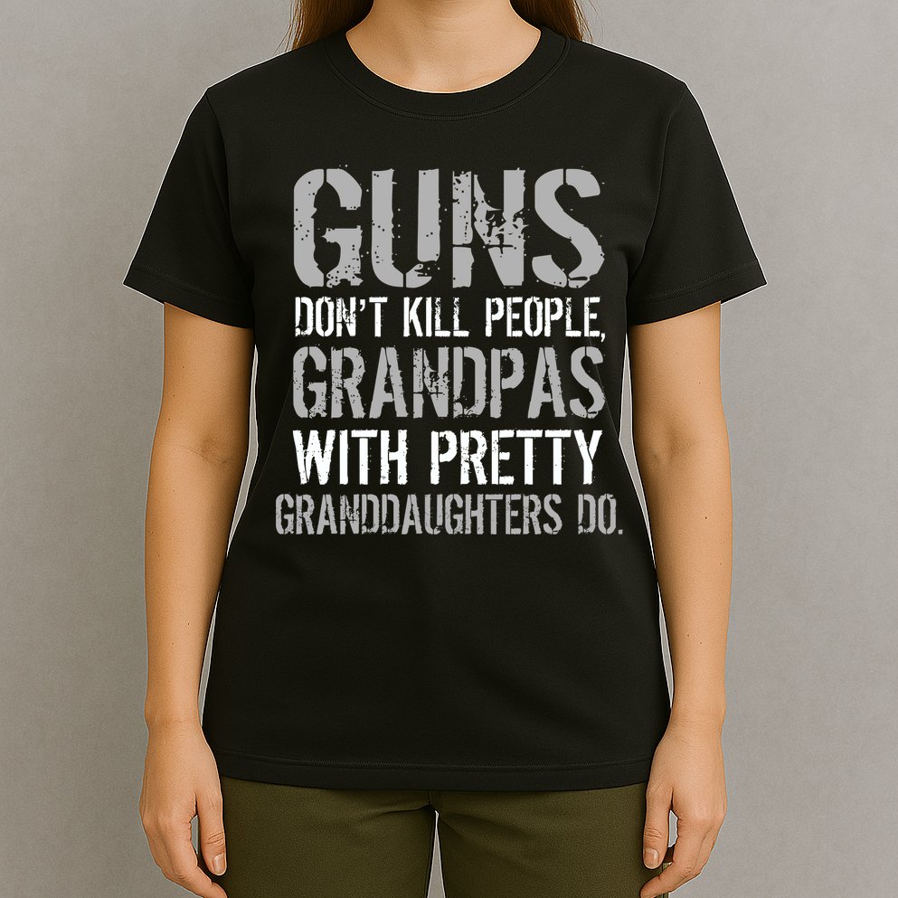 Guns Don't Kill People Grandpas Do T-Shirt